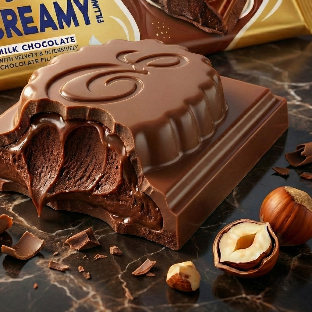 E Wedel Creamy Milk Chocolate Bar