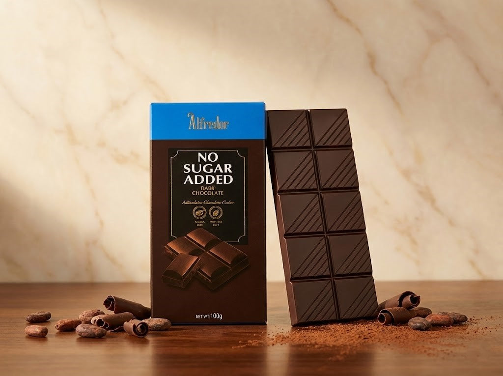 Alfredo Dark Chocolate No Sugar Bar