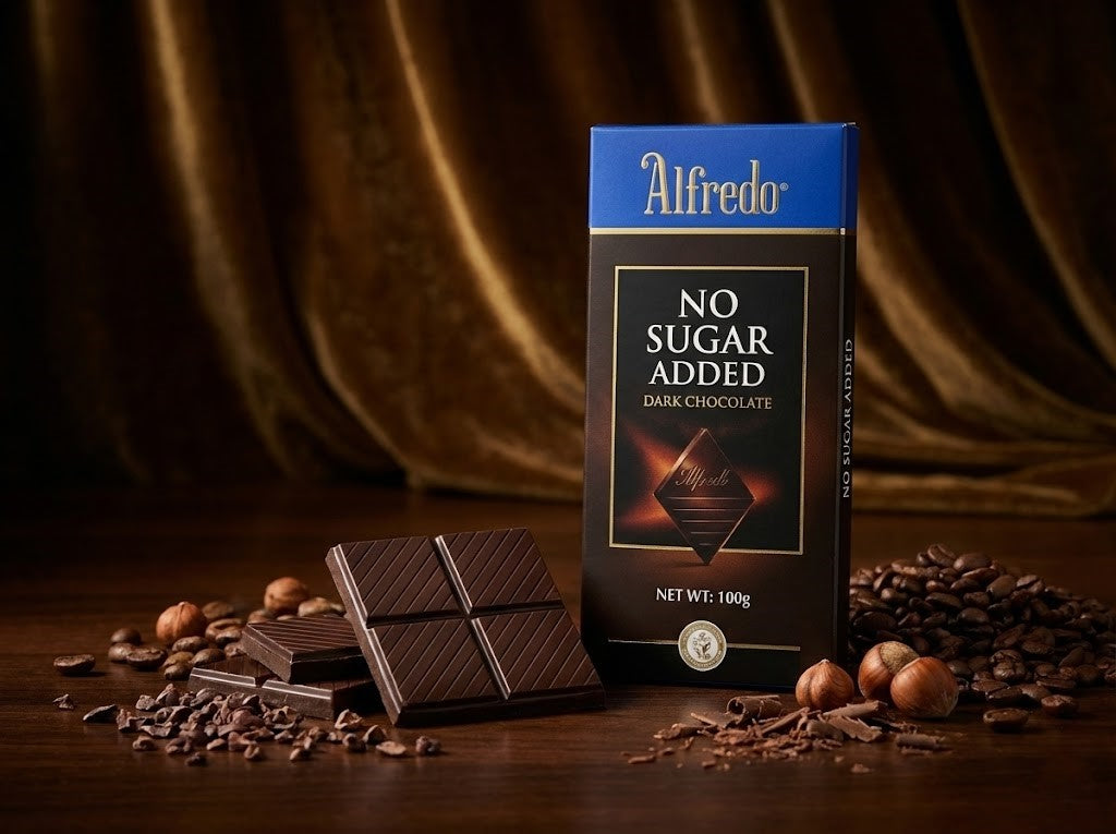 Alfredo Dark Chocolate No Sugar Bar