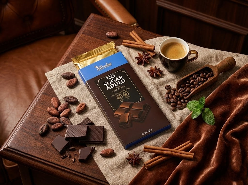 Alfredo Dark Chocolate No Sugar Bar