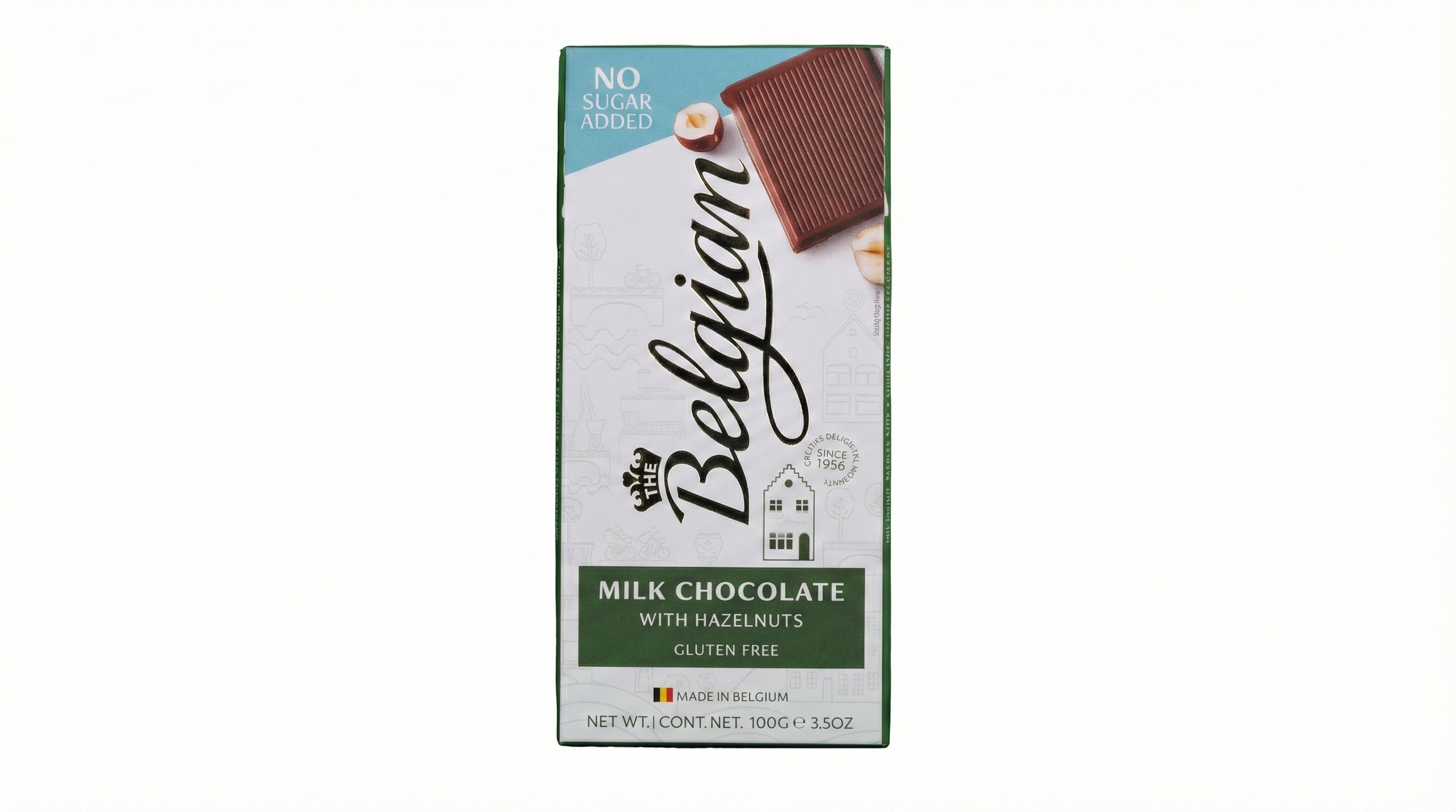 Belgian Milk Hazelnut Sugar Free Bar