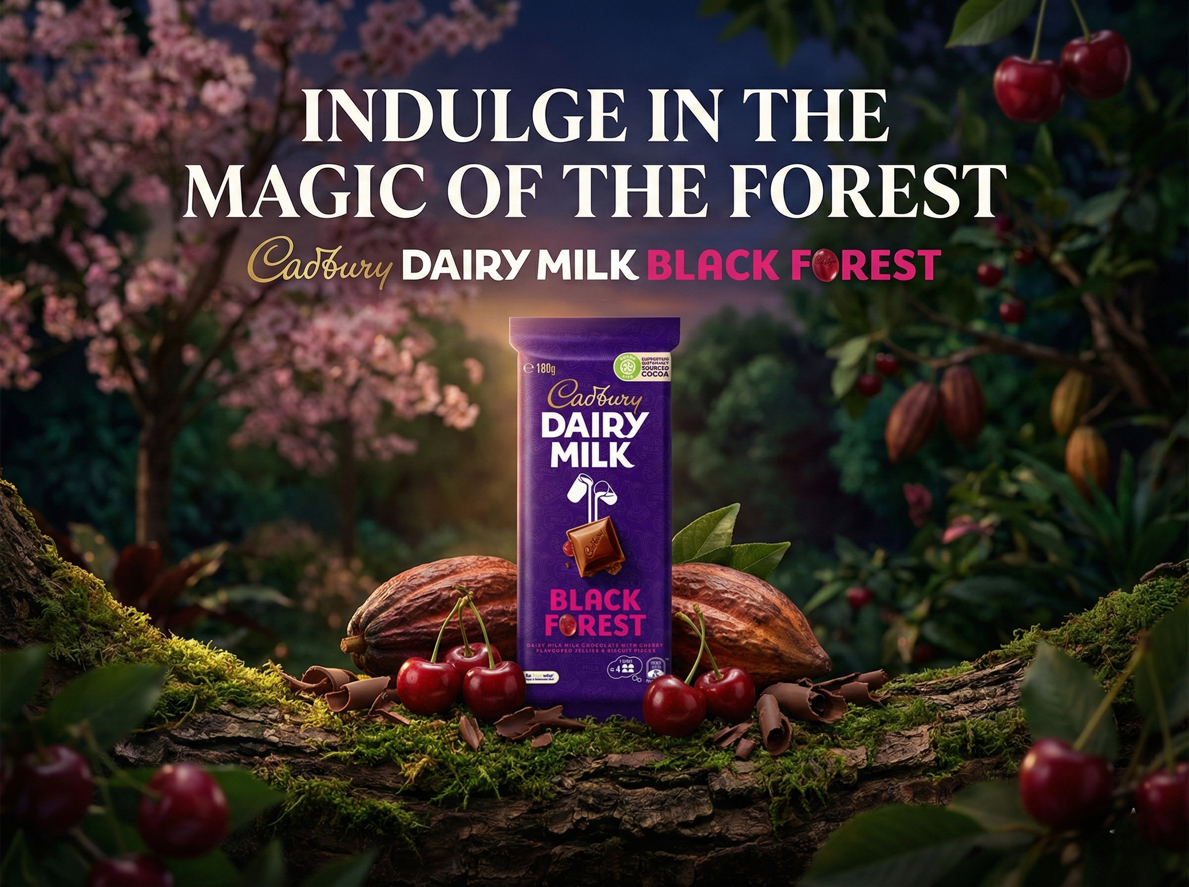 Dairy Milk Black Forest Malaysia