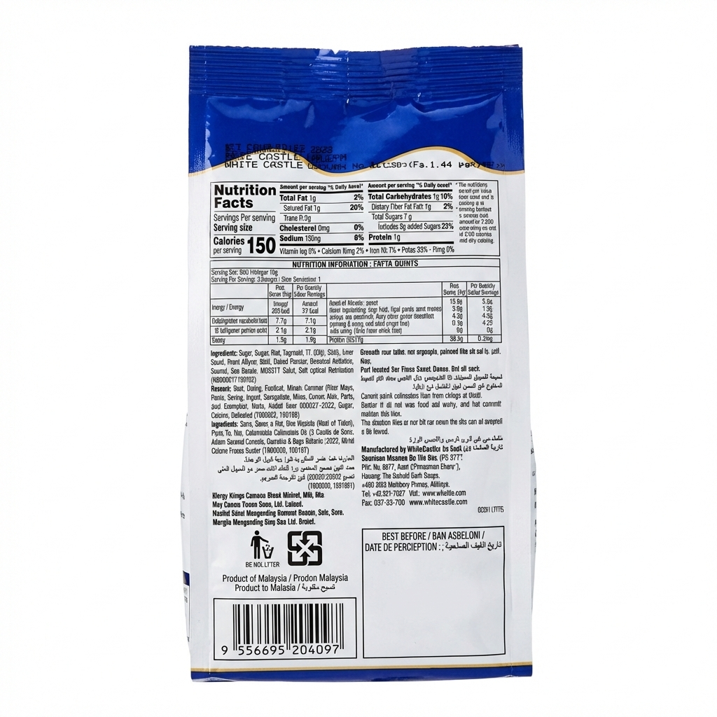 White Castle Luxury Cream & Cookies Wafer Rolls