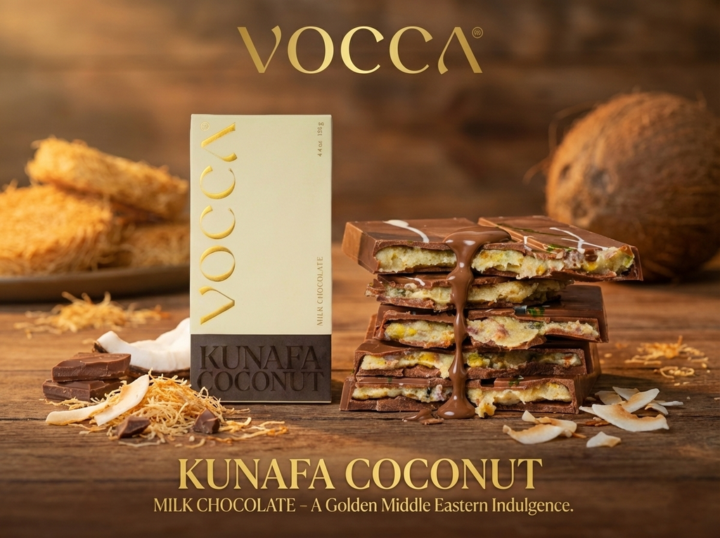 Vocca Kunafa Chocolate Bar