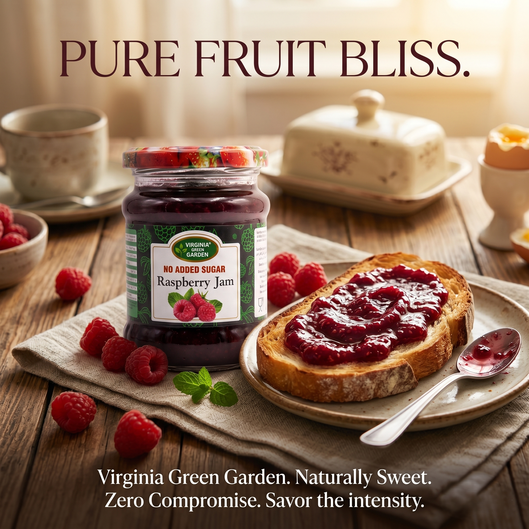 Virginia Garden Raspberry Jam
