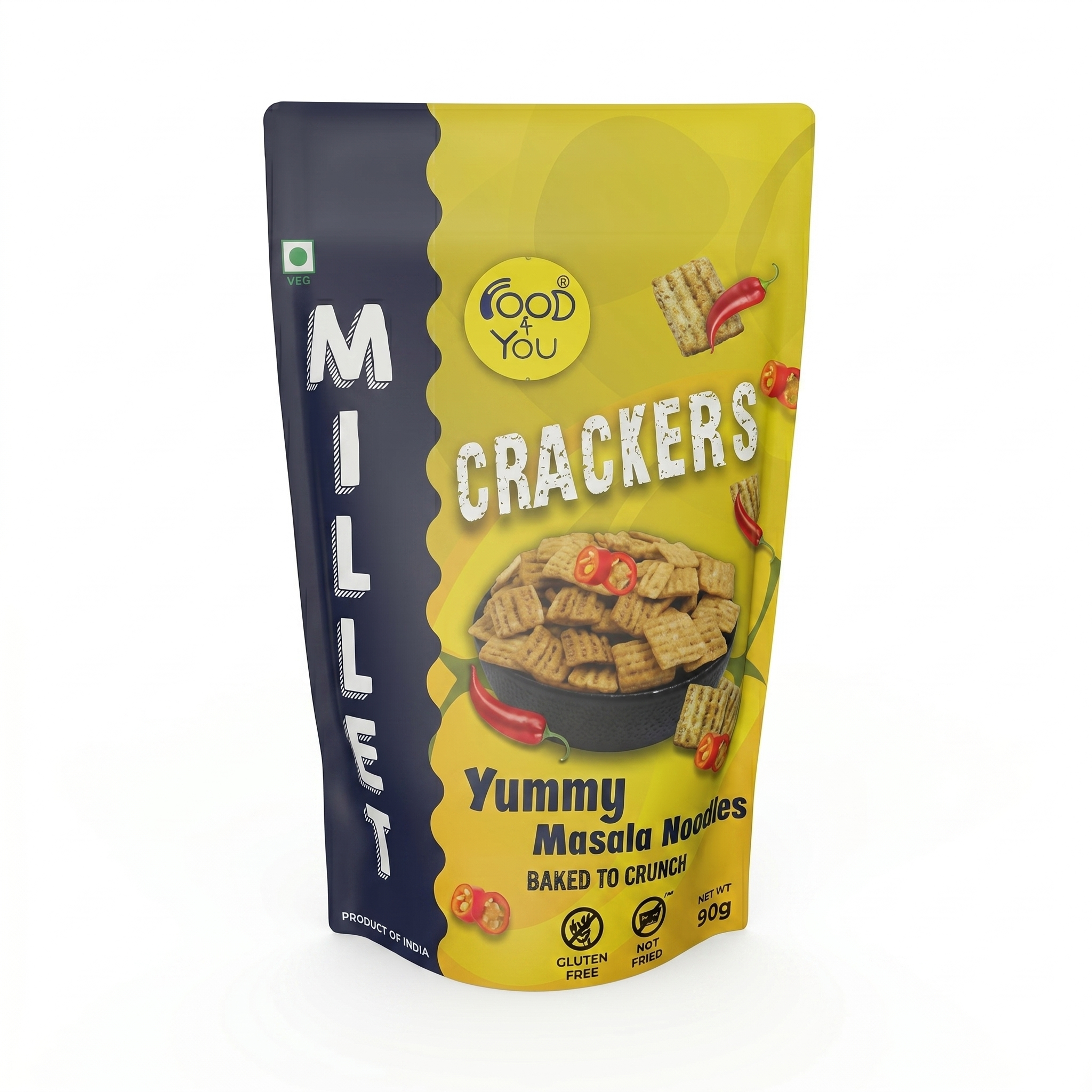 FOOD4YOU Cracker Masala Noodle