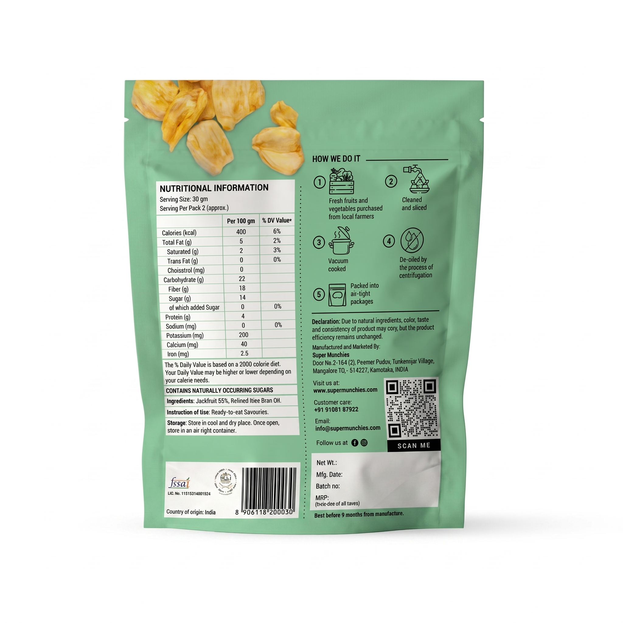 Super Munchies Pineapple Chips