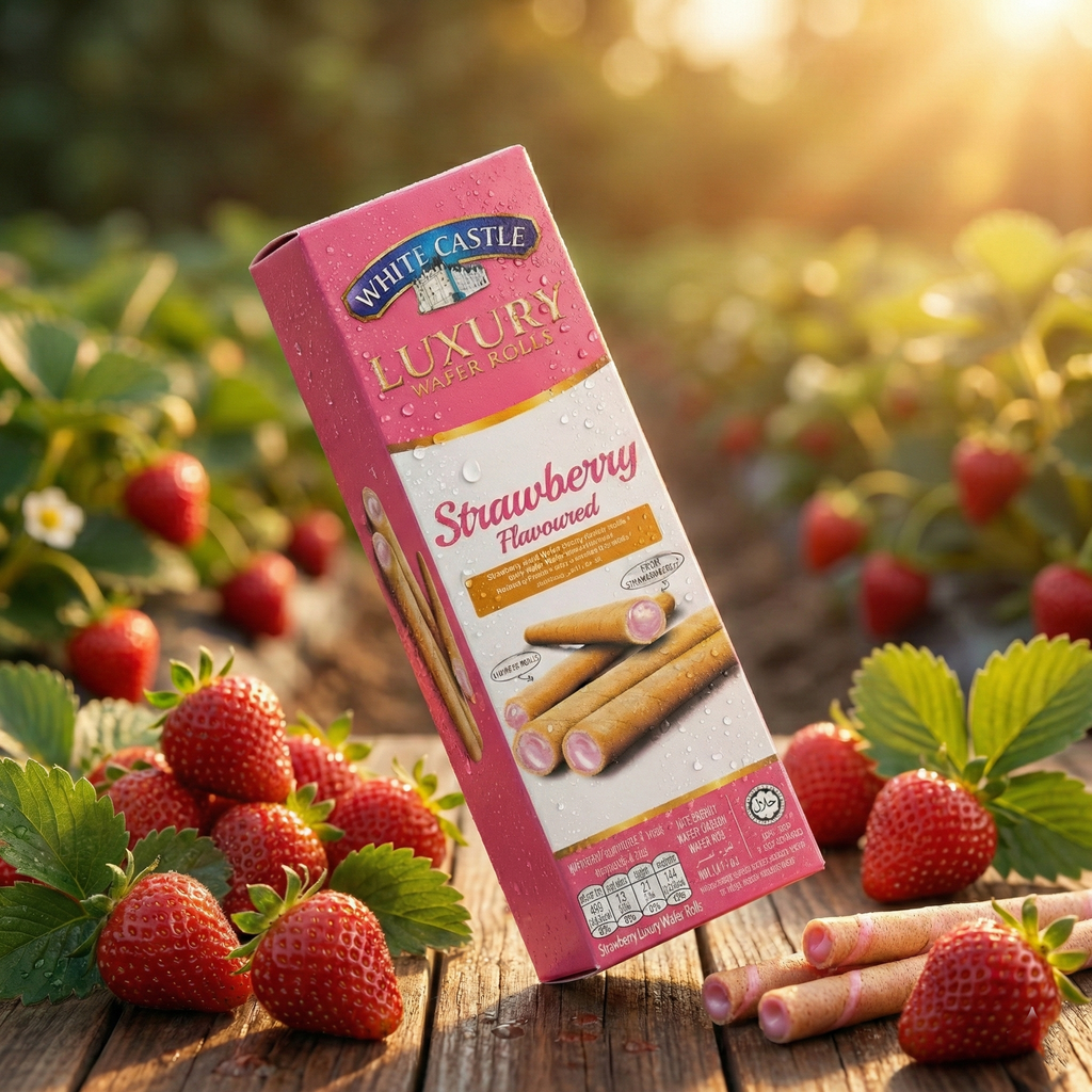 White Castle Luxury Strawberry Rolls