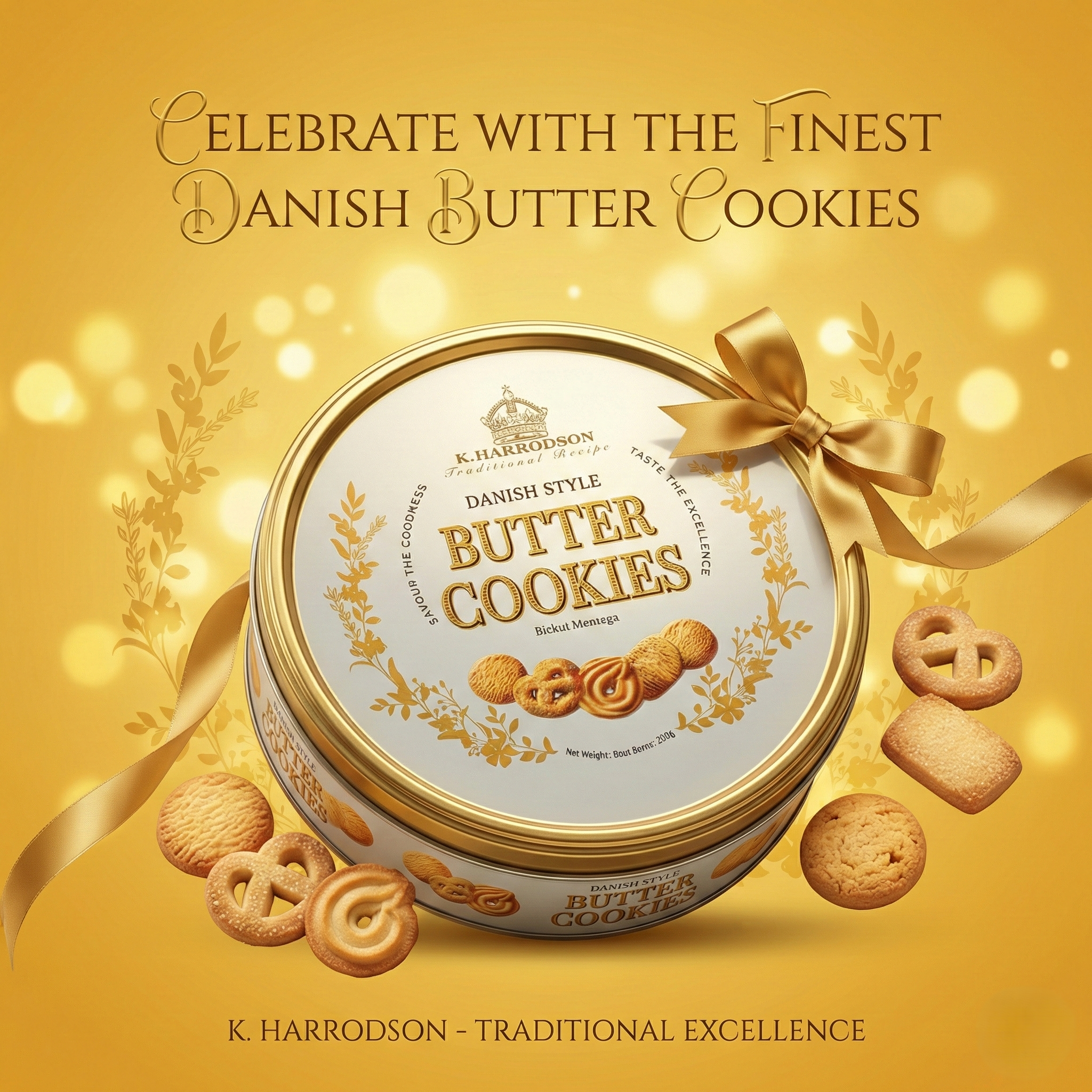 K Harrodson Butter Cookies