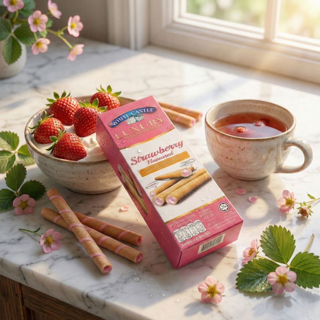 White Castle Luxury Strawberry Rolls