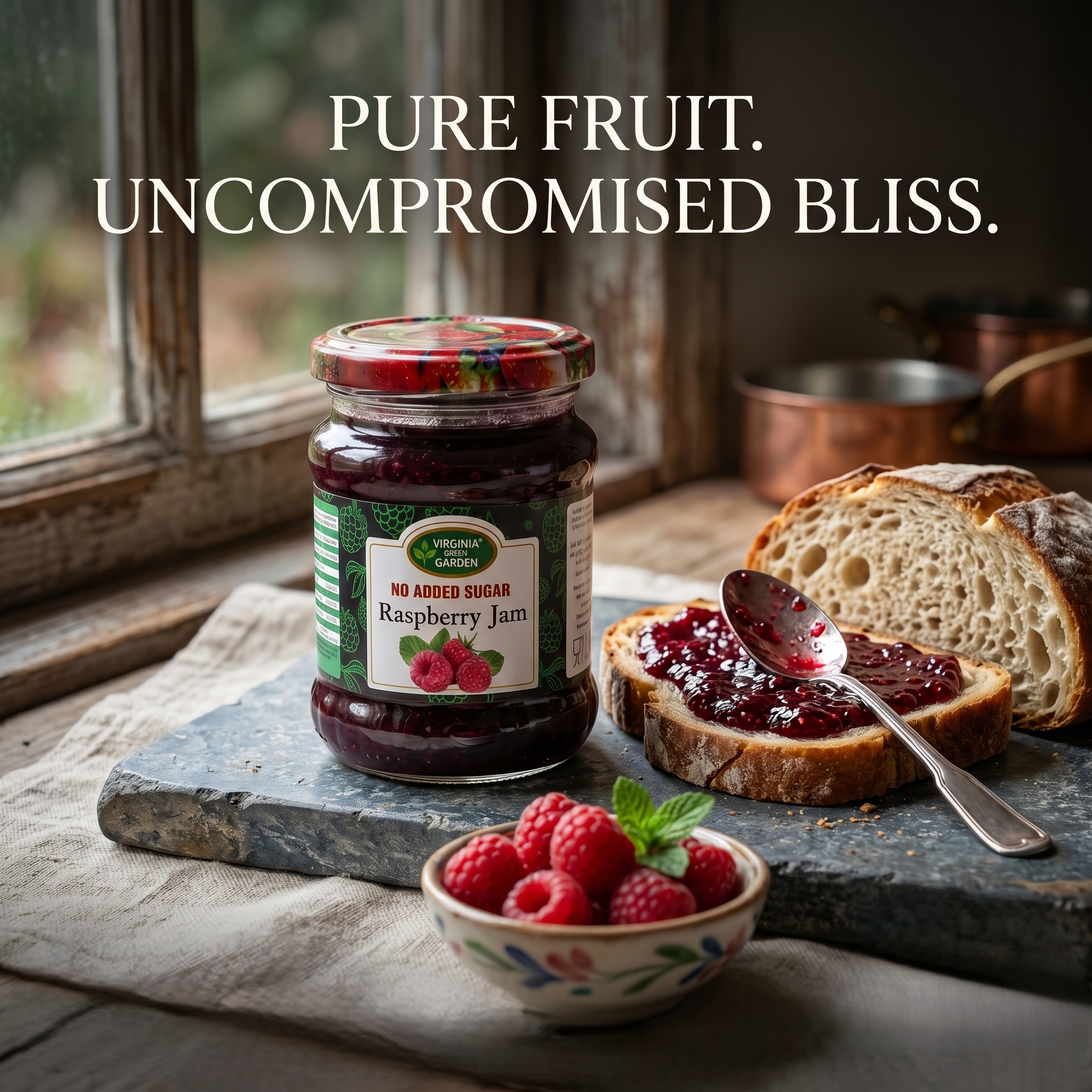 Virginia Garden Raspberry Jam