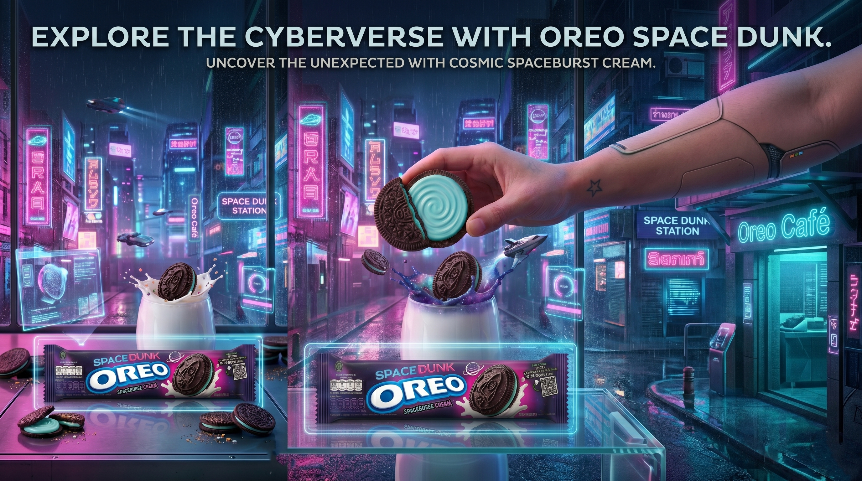 Oreo Space Burst