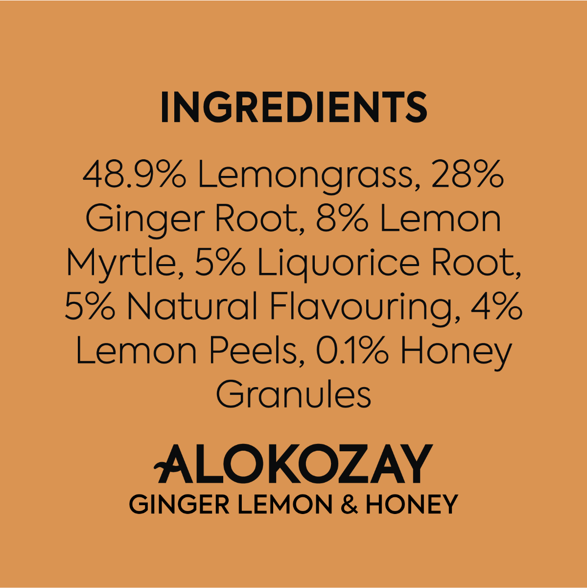 Alokozay Ginger Lemon Tea